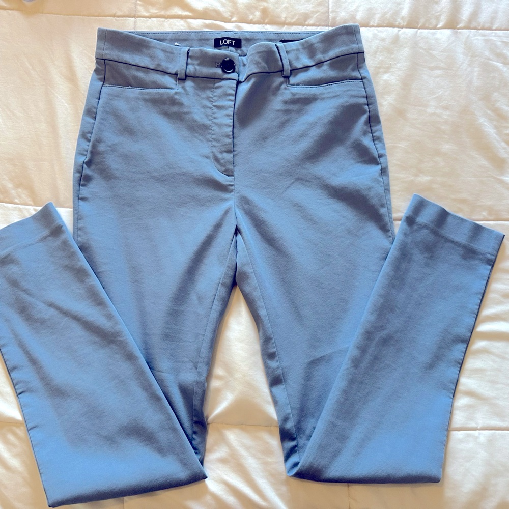 Loft light blue dress pants